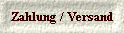 Zahlung / Versand